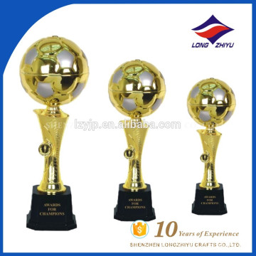 Factory already made Soccer ball trophy for sale
